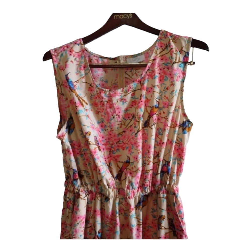 Diya Jumpsuit Floral and Birds
